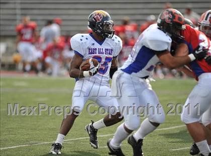 Thumbnail 2 in Michigan HS Coaches Association All-Star Game photogallery.
