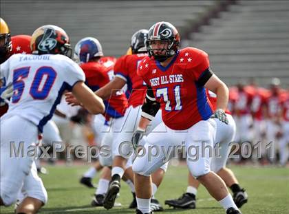 Thumbnail 2 in Michigan HS Coaches Association All-Star Game photogallery.