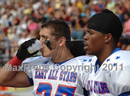 Thumbnail 1 in Michigan HS Coaches Association All-Star Game photogallery.