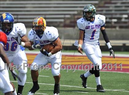 Thumbnail 2 in Michigan HS Coaches Association All-Star Game photogallery.