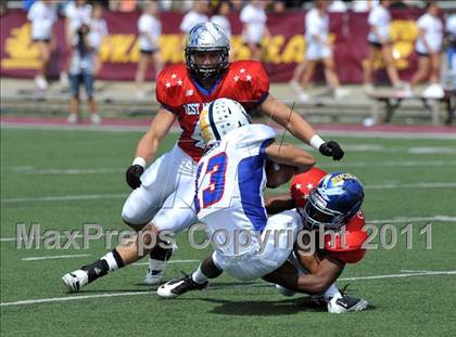 Thumbnail 1 in Michigan HS Coaches Association All-Star Game photogallery.