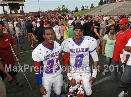 Thumbnail 2 in Michigan HS Coaches Association All-Star Game photogallery.