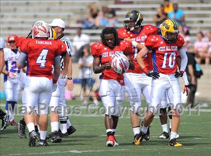Thumbnail 2 in Michigan HS Coaches Association All-Star Game photogallery.