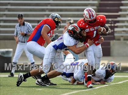 Thumbnail 3 in Michigan HS Coaches Association All-Star Game photogallery.