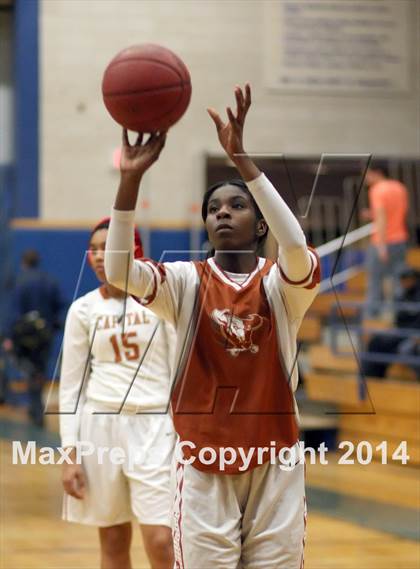 Thumbnail 3 in Capital Prep vs. Ledyard (CIAC Class L Semifinal) photogallery.