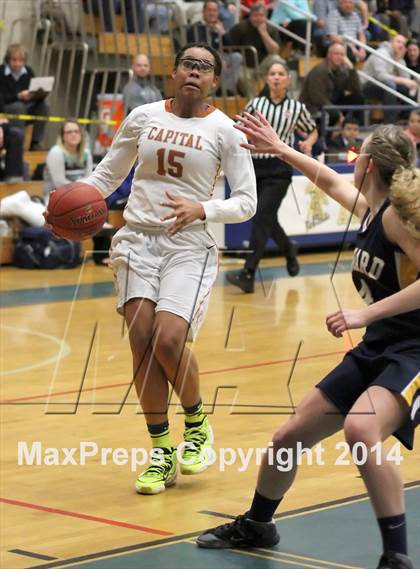 Thumbnail 2 in Capital Prep vs. Ledyard (CIAC Class L Semifinal) photogallery.