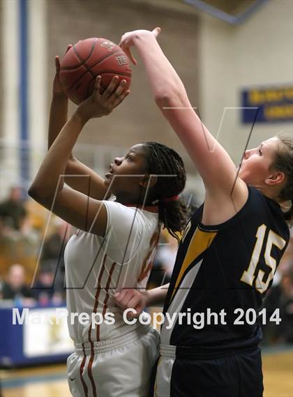 Thumbnail 3 in Capital Prep vs. Ledyard (CIAC Class L Semifinal) photogallery.