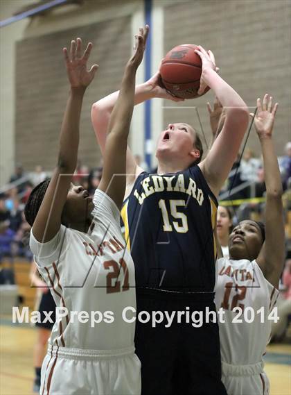 Thumbnail 3 in Capital Prep vs. Ledyard (CIAC Class L Semifinal) photogallery.
