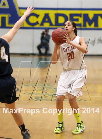 Thumbnail 2 in Capital Prep vs. Ledyard (CIAC Class L Semifinal) photogallery.