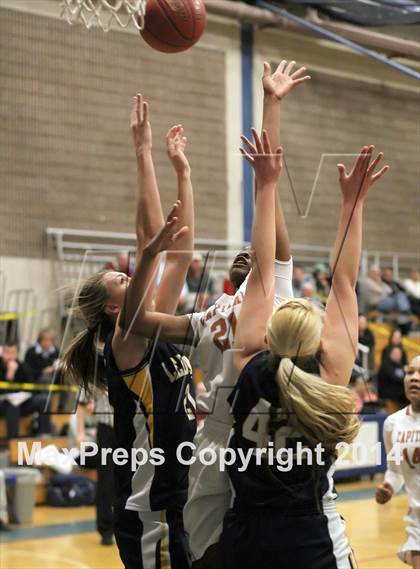 Thumbnail 1 in Capital Prep vs. Ledyard (CIAC Class L Semifinal) photogallery.