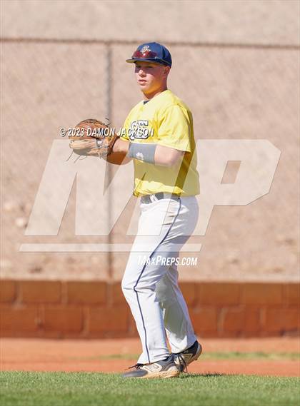 Thumbnail 3 in Boulder City vs Virgin Valley (NIAA 3A Southern Winners Semifinal) photogallery.