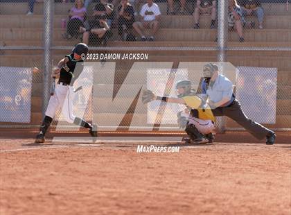 Thumbnail 2 in Boulder City vs Virgin Valley (NIAA 3A Southern Winners Semifinal) photogallery.