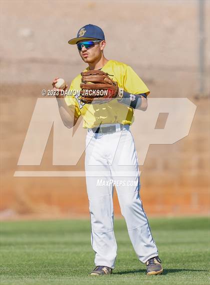 Thumbnail 2 in Boulder City vs Virgin Valley (NIAA 3A Southern Winners Semifinal) photogallery.