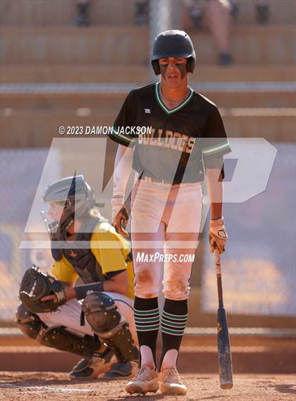 Thumbnail 2 in Boulder City vs Virgin Valley (NIAA 3A Southern Winners Semifinal) photogallery.