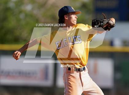 Thumbnail 2 in Boulder City vs Virgin Valley (NIAA 3A Southern Winners Semifinal) photogallery.