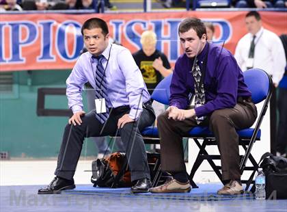 Thumbnail 1 in NCHSAA 3A Wrestling Championships photogallery.