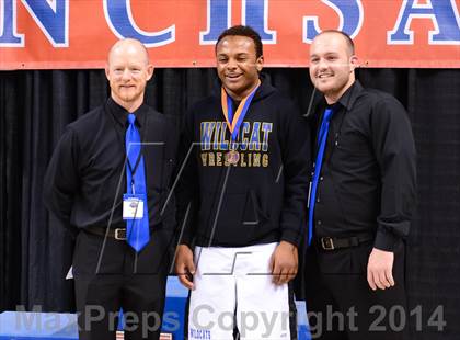 Thumbnail 3 in NCHSAA 3A Wrestling Championships photogallery.