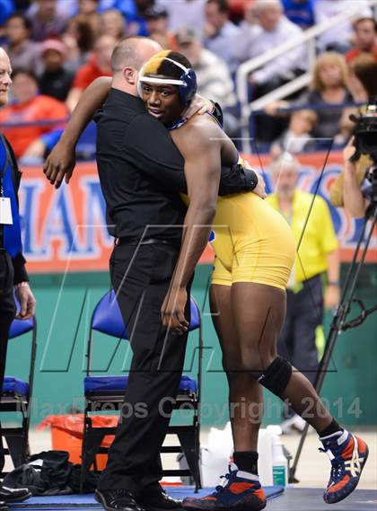 Thumbnail 2 in NCHSAA 3A Wrestling Championships photogallery.