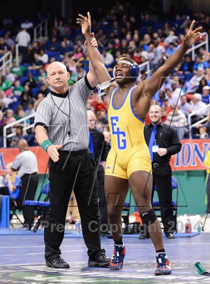 Thumbnail 1 in NCHSAA 3A Wrestling Championships photogallery.