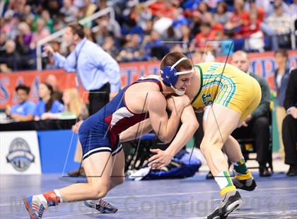Thumbnail 1 in NCHSAA 3A Wrestling Championships photogallery.