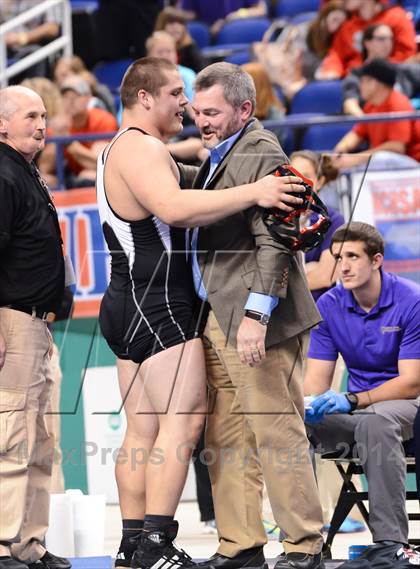 Thumbnail 1 in NCHSAA 3A Wrestling Championships photogallery.