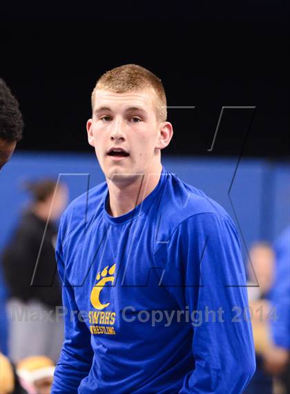 Thumbnail 2 in NCHSAA 3A Wrestling Championships photogallery.