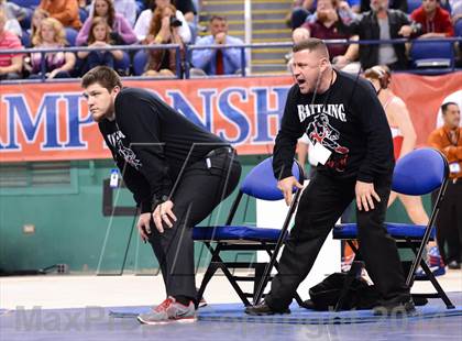 Thumbnail 2 in NCHSAA 3A Wrestling Championships photogallery.