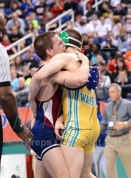 Thumbnail 2 in NCHSAA 3A Wrestling Championships photogallery.