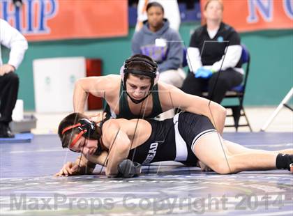 Thumbnail 3 in NCHSAA 3A Wrestling Championships photogallery.