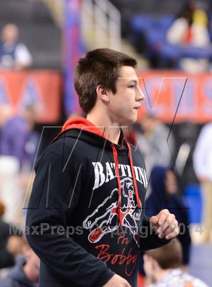 Thumbnail 2 in NCHSAA 3A Wrestling Championships photogallery.