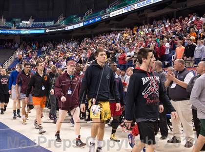 Thumbnail 2 in NCHSAA 3A Wrestling Championships photogallery.