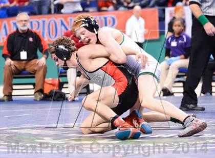 Thumbnail 3 in NCHSAA 3A Wrestling Championships photogallery.