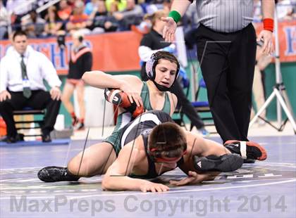 Thumbnail 2 in NCHSAA 3A Wrestling Championships photogallery.