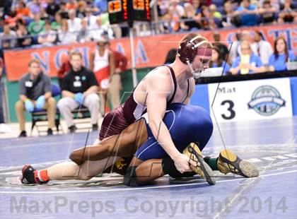 Thumbnail 2 in NCHSAA 3A Wrestling Championships photogallery.