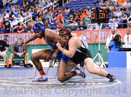 Thumbnail 2 in NCHSAA 3A Wrestling Championships photogallery.