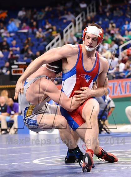 Thumbnail 1 in NCHSAA 3A Wrestling Championships photogallery.