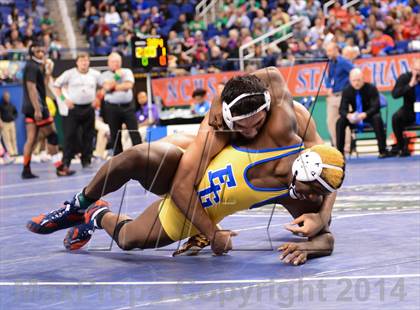 Thumbnail 2 in NCHSAA 3A Wrestling Championships photogallery.