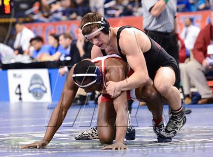 Thumbnail 2 in NCHSAA 3A Wrestling Championships photogallery.