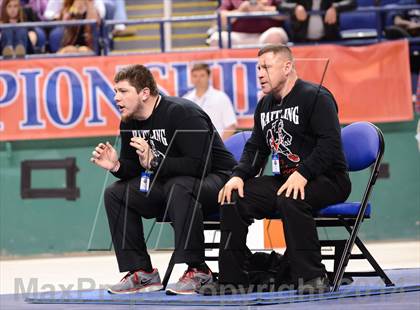 Thumbnail 2 in NCHSAA 3A Wrestling Championships photogallery.