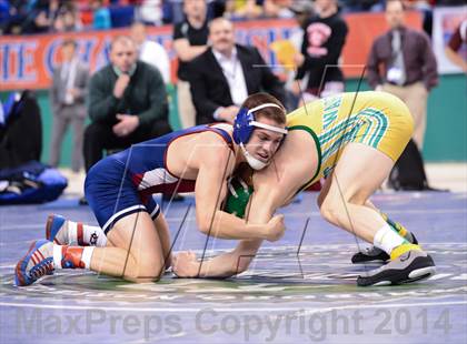 Thumbnail 2 in NCHSAA 3A Wrestling Championships photogallery.