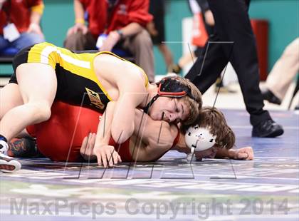 Thumbnail 2 in NCHSAA 3A Wrestling Championships photogallery.