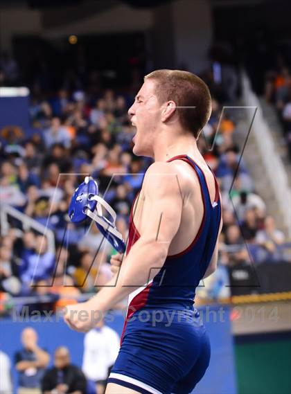 Thumbnail 2 in NCHSAA 3A Wrestling Championships photogallery.