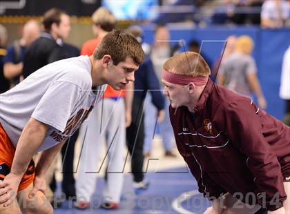 Thumbnail 3 in NCHSAA 3A Wrestling Championships photogallery.