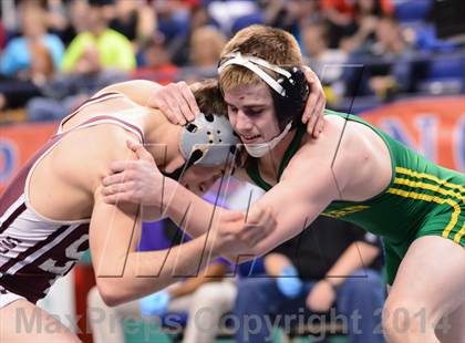 Thumbnail 2 in NCHSAA 3A Wrestling Championships photogallery.