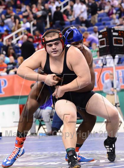 Thumbnail 1 in NCHSAA 3A Wrestling Championships photogallery.