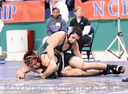 Thumbnail 2 in NCHSAA 3A Wrestling Championships photogallery.