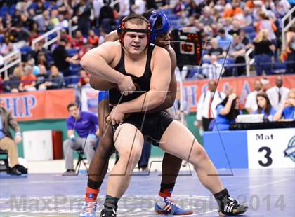 Thumbnail 2 in NCHSAA 3A Wrestling Championships photogallery.