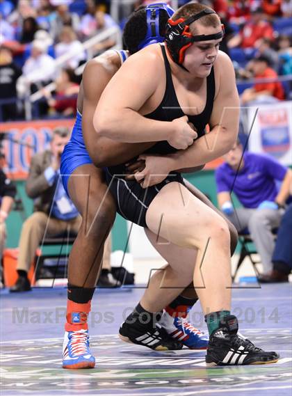 Thumbnail 1 in NCHSAA 3A Wrestling Championships photogallery.