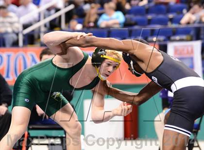 Thumbnail 2 in NCHSAA 3A Wrestling Championships photogallery.