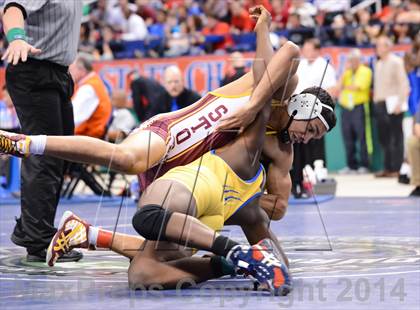 Thumbnail 2 in NCHSAA 3A Wrestling Championships photogallery.